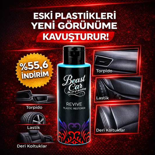 Plastik Yenileyici ve Onarıcı Seramik Kaplama 120ml